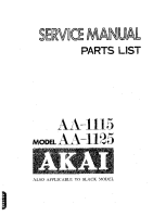 Akai AA-1115-1125-Service-Manual 